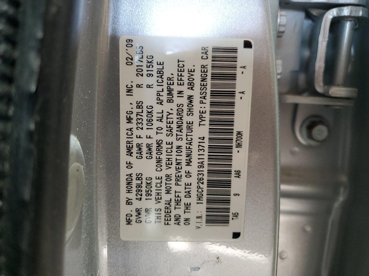 2009 Honda Accord - Image 12