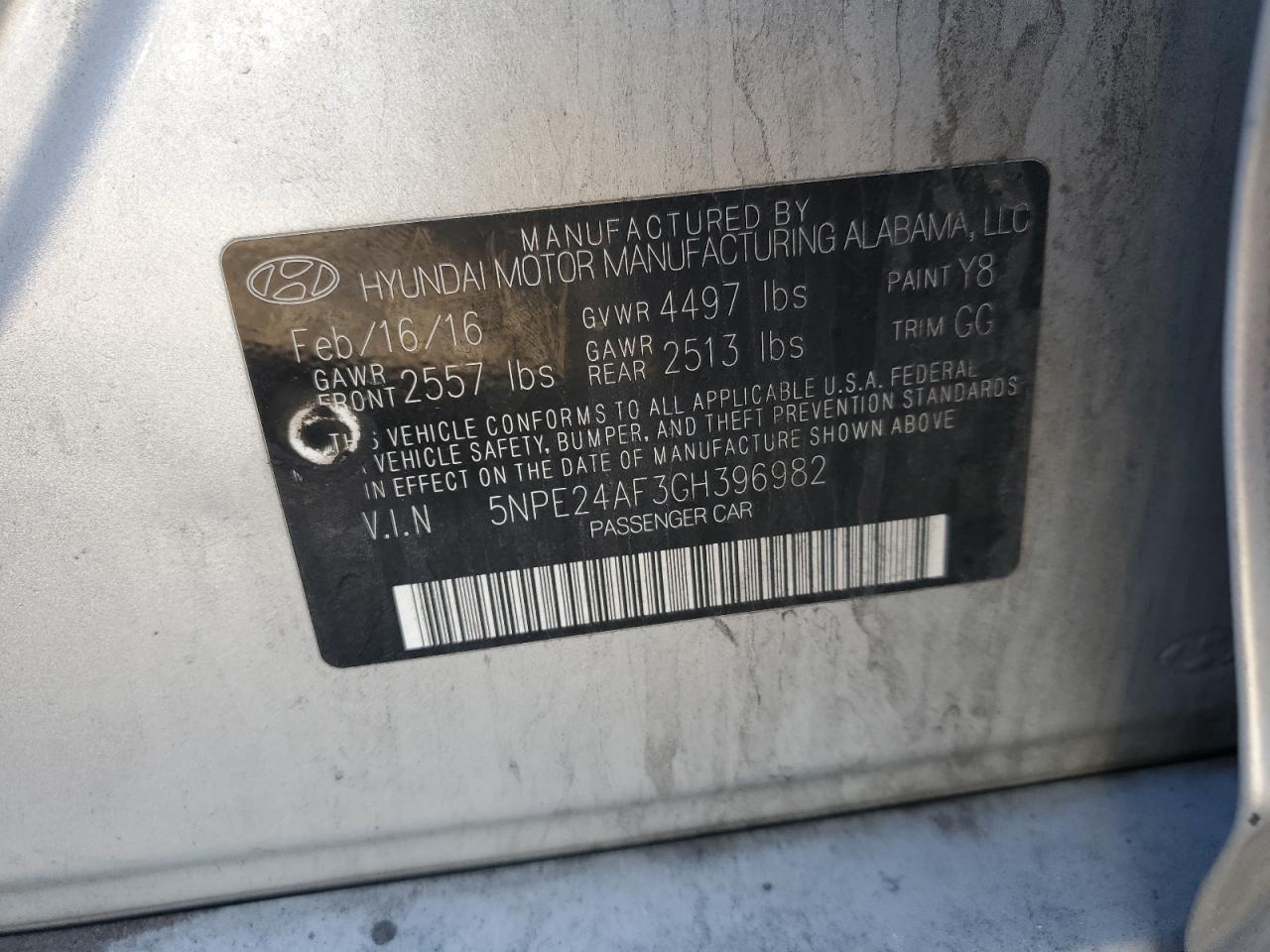 2016 Hyundai Sonata - Image 12