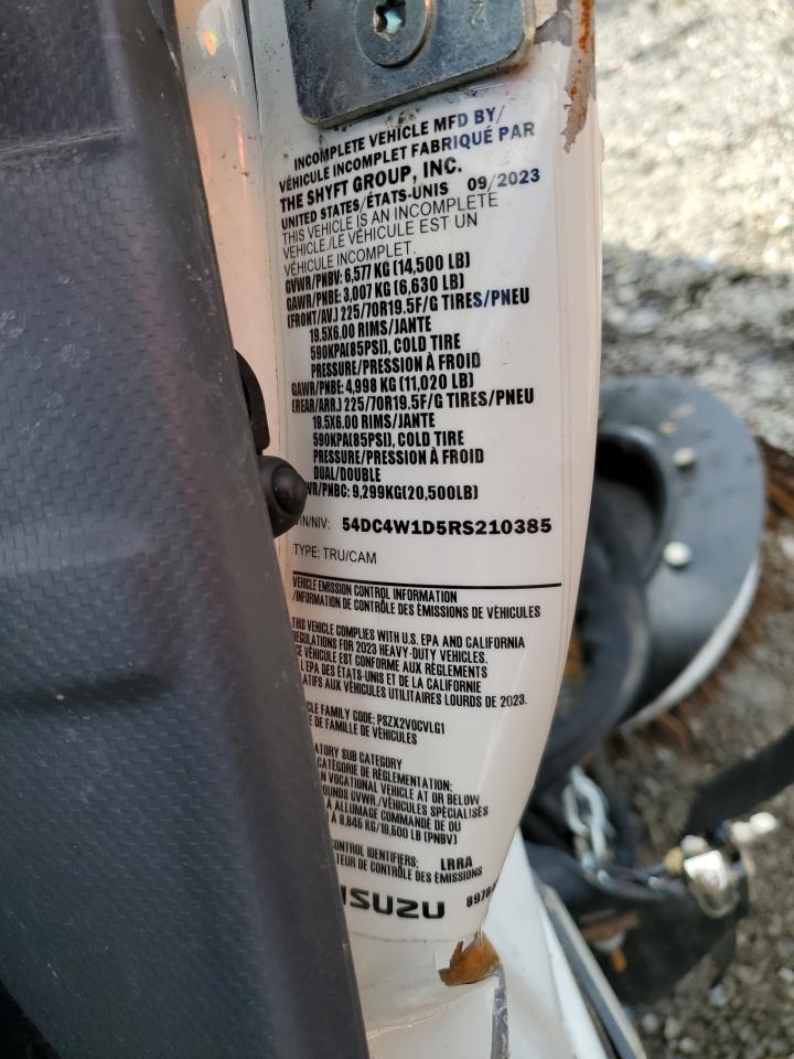 2024 Isuzu Npr Hd VIN: 54DC4W1D5RS210385 Lot: 89374315