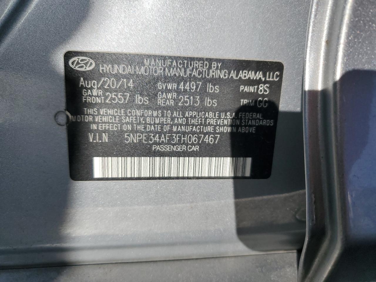 2015 Hyundai Sonata - Image 12