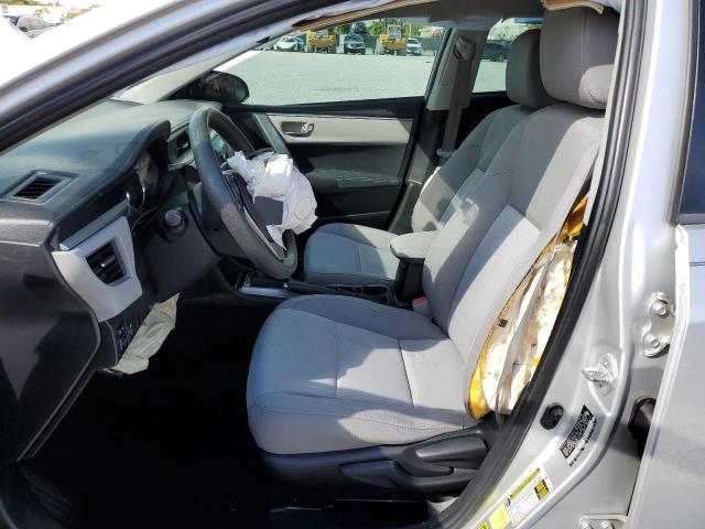  TOYOTA COROLLA 2016 Серебристый