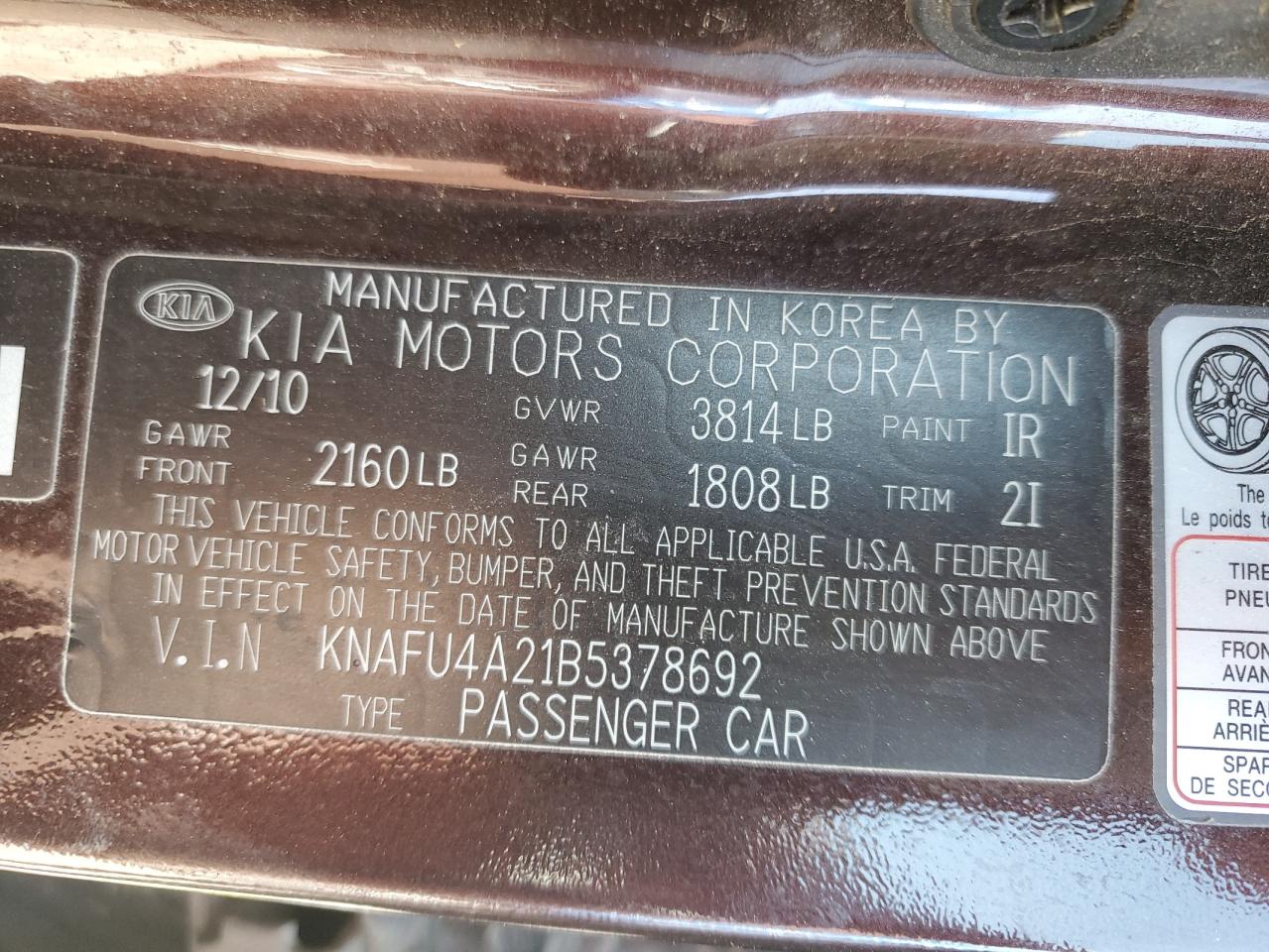 2011 Kia Forte - Image 15