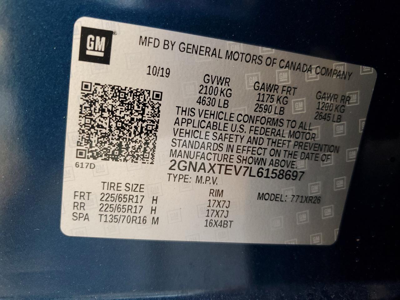 2020 Chevrolet Equinox - Image 13