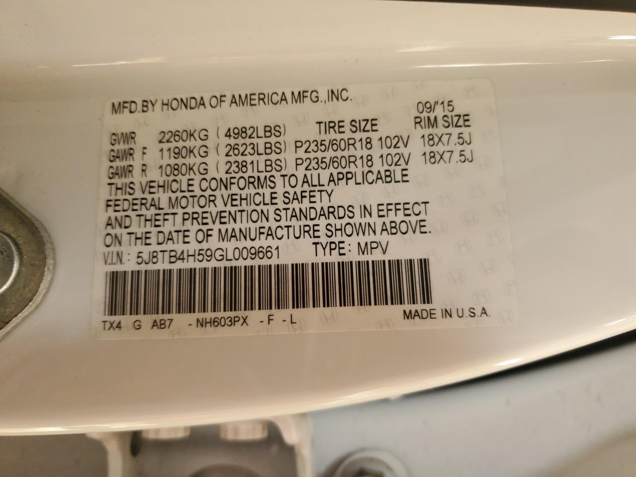 2016 Acura RDX - Image 15