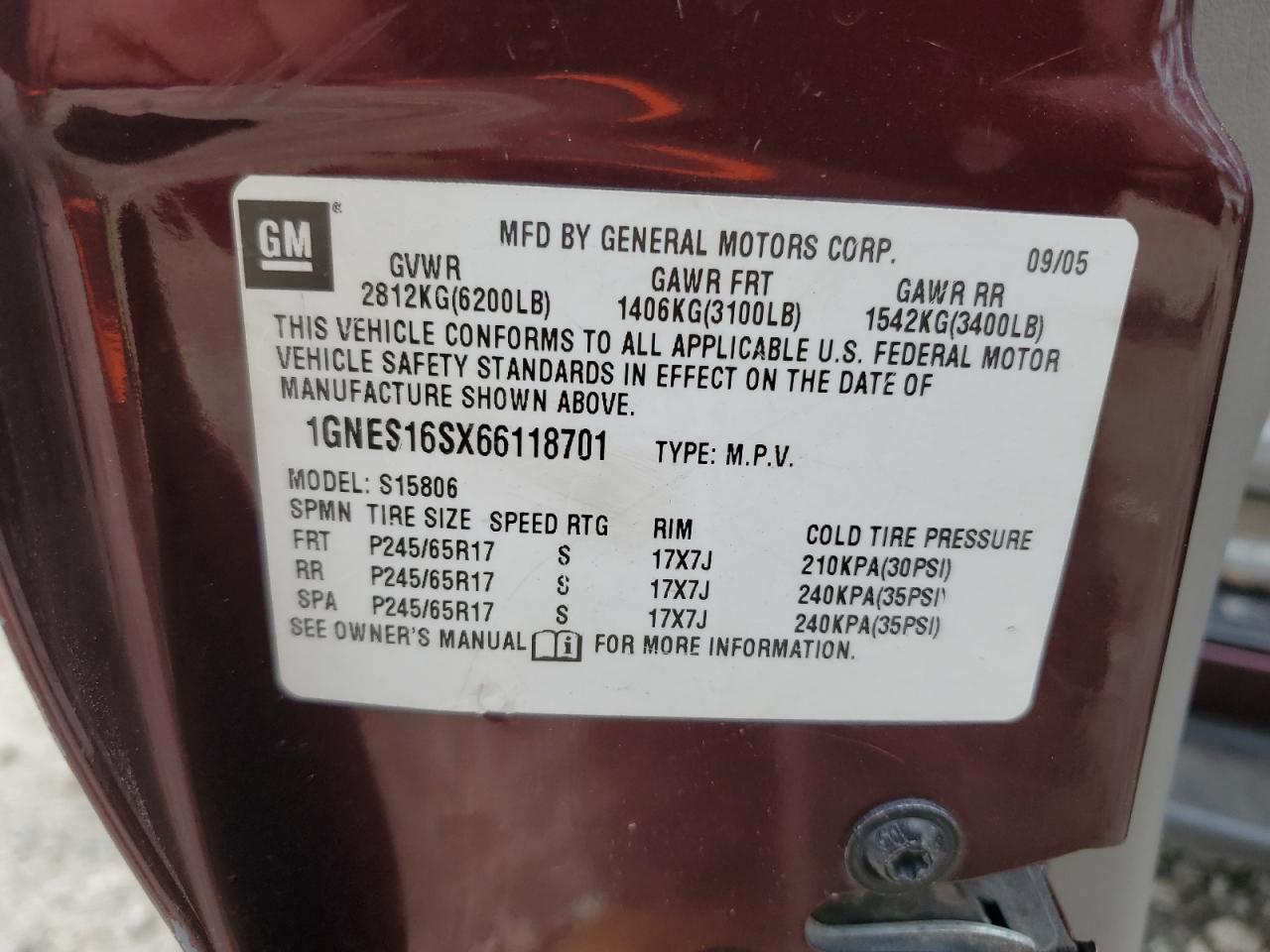 2006 Chevrolet TrailBlazer - Image 13