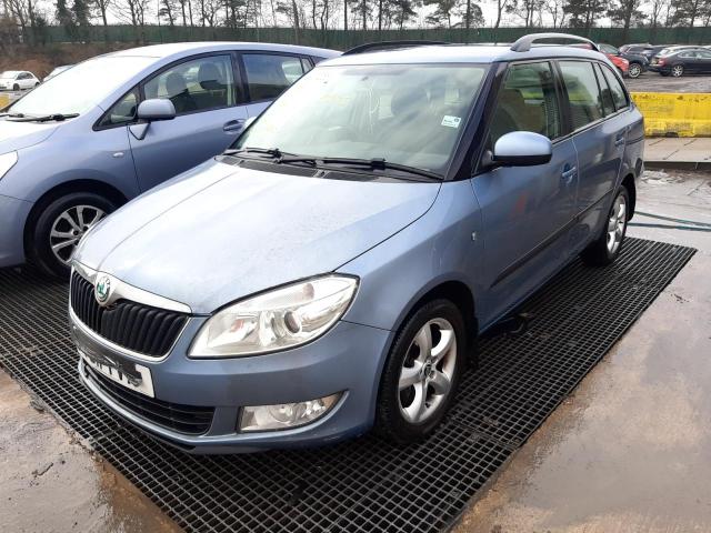 2011 SKODA FABIA SE T for sale at Copart WOLVERHAMPTON