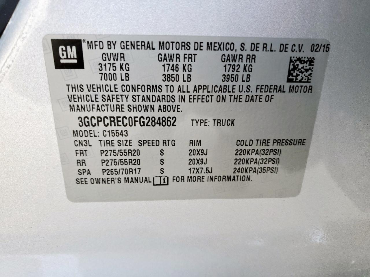 2015 Chevrolet Silverado - Image 12