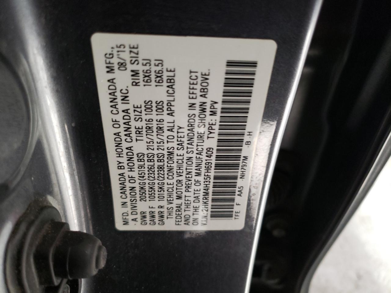 2015 Honda CR-V - Image 13