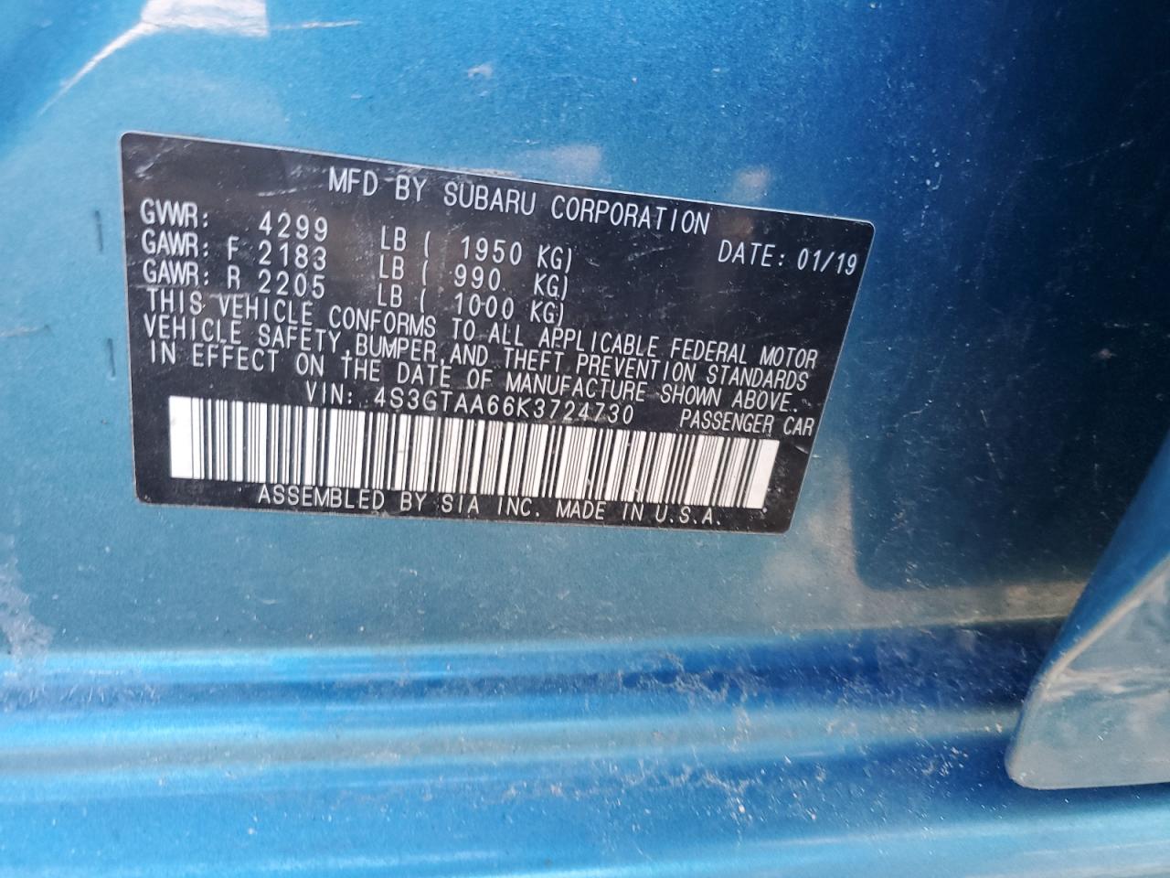 2019 Subaru Impreza - Image 12