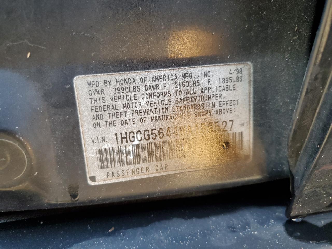 1998 Honda Accord - Image 12
