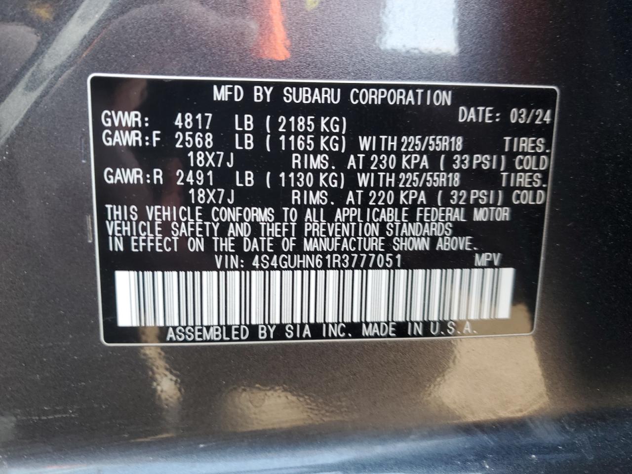 2024 Subaru XV - Image 14