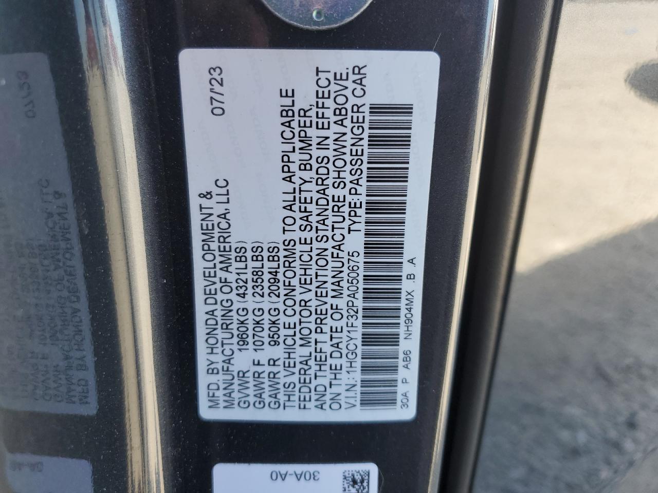 2023 Honda Accord - Image 12
