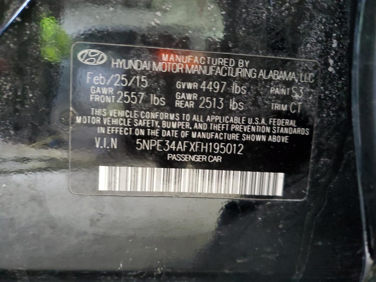 2015 Hyundai Sonata - Image 12