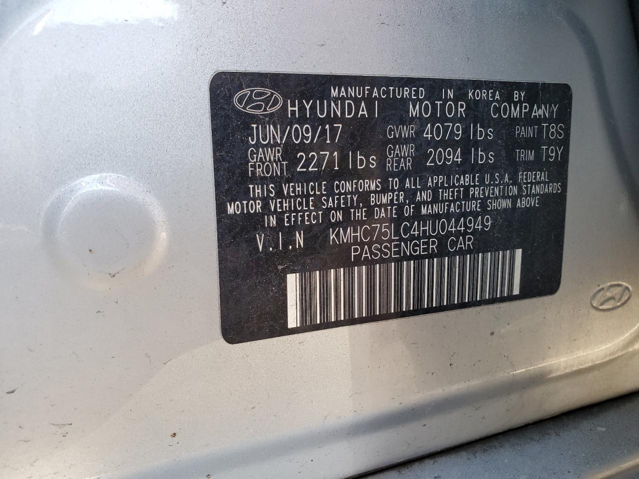 2017 Hyundai IONIQ - Image 12