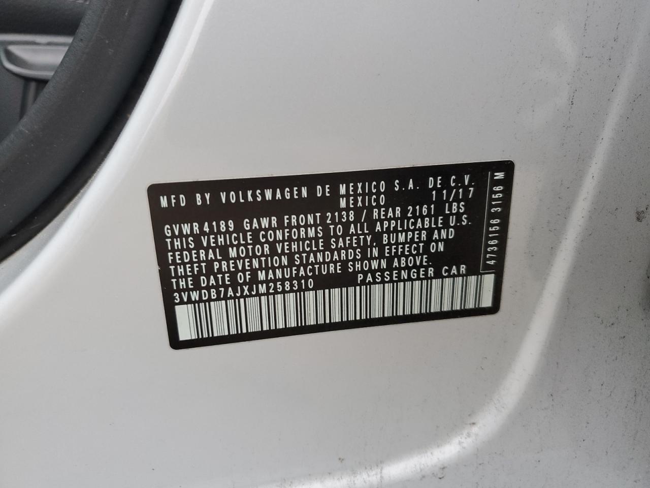 2018 Volkswagen Jetta - Image 12