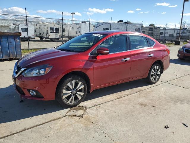  NISSAN SENTRA 2018 Красный