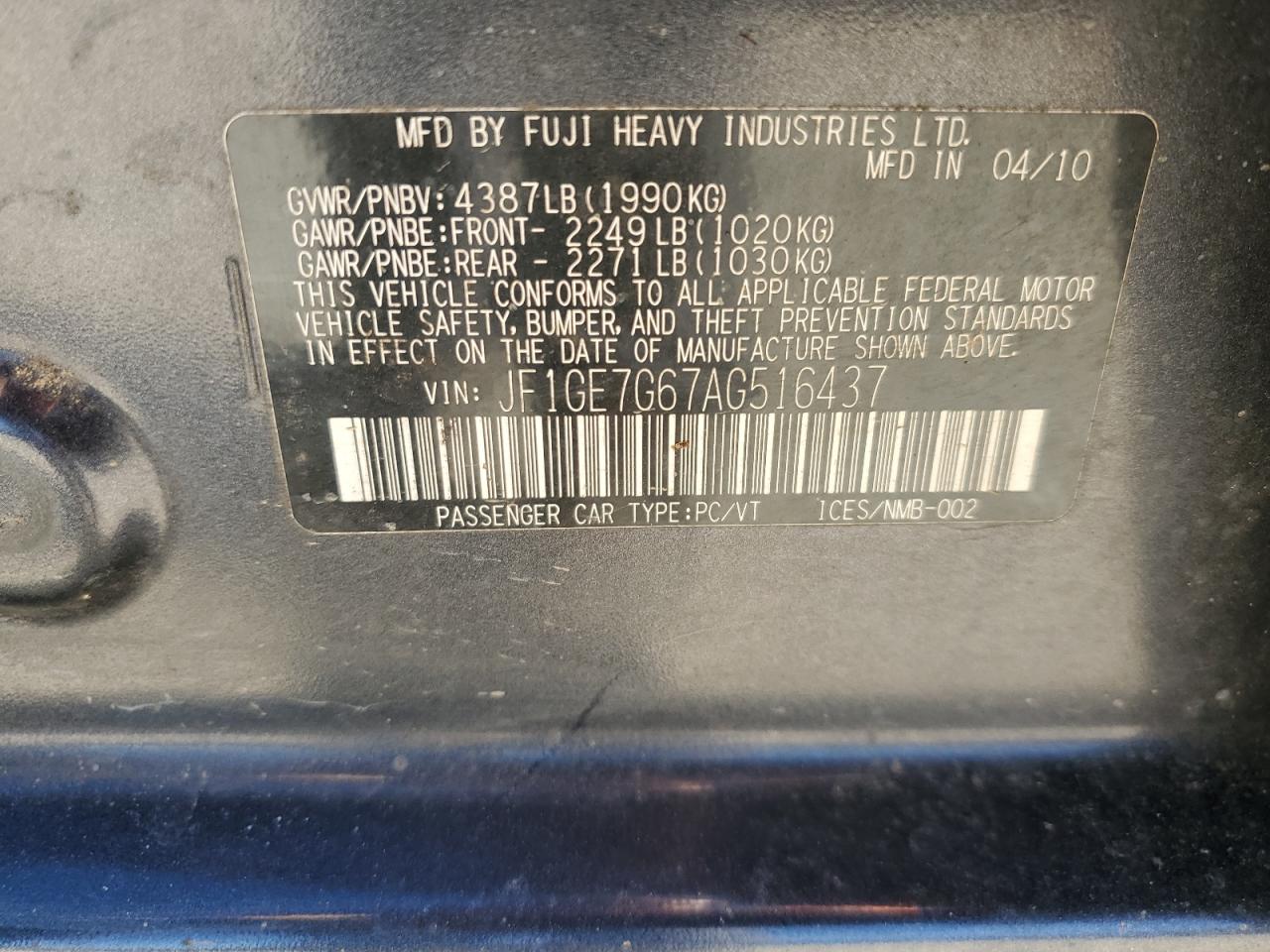 2010 Subaru WRX - Image 13