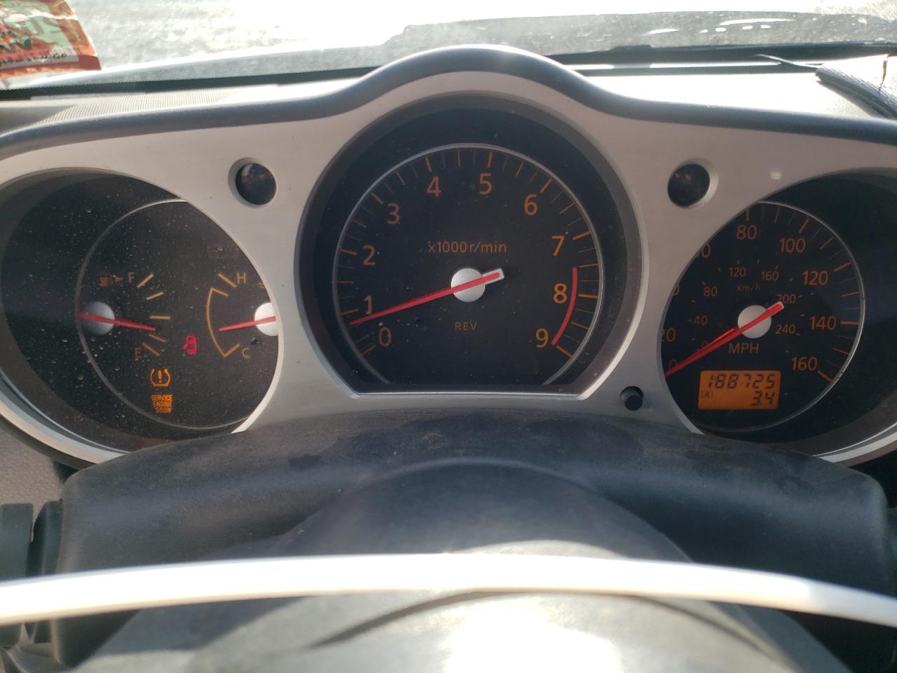 2008 Nissan 350Z Coupe VIN: JN1BZ34D58M706496 Lot: 44586295