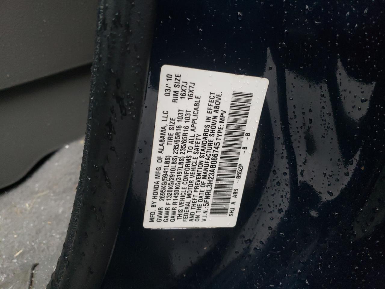 2010 Honda Odyssey - Image 13