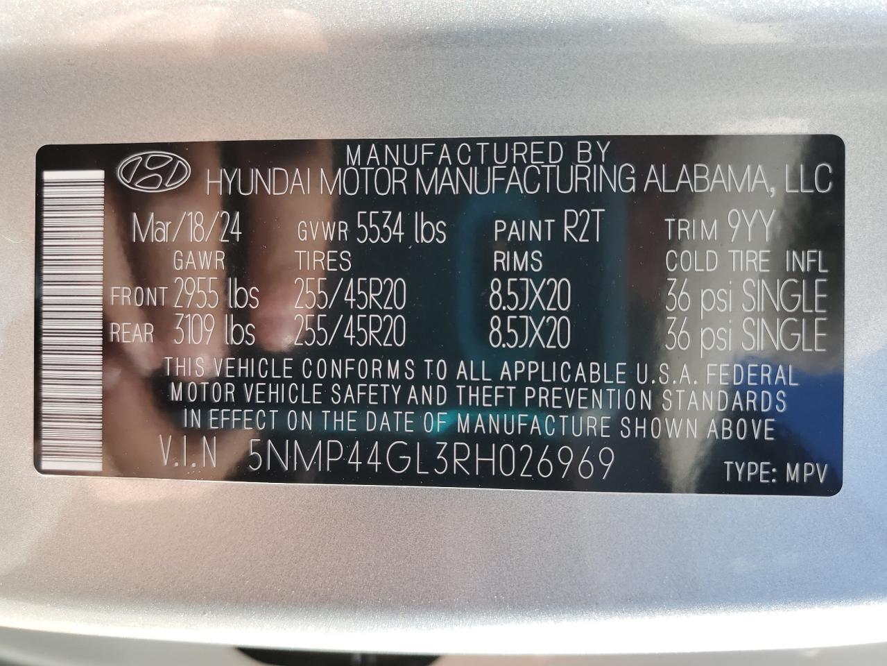 2024 Hyundai Santa Fe - Image 14