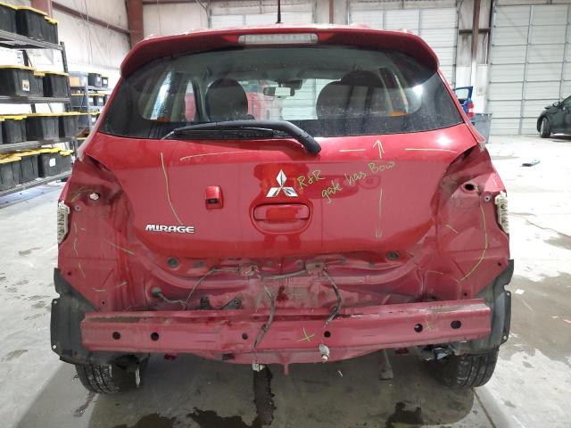  MITSUBISHI MIRAGE 2021 Red