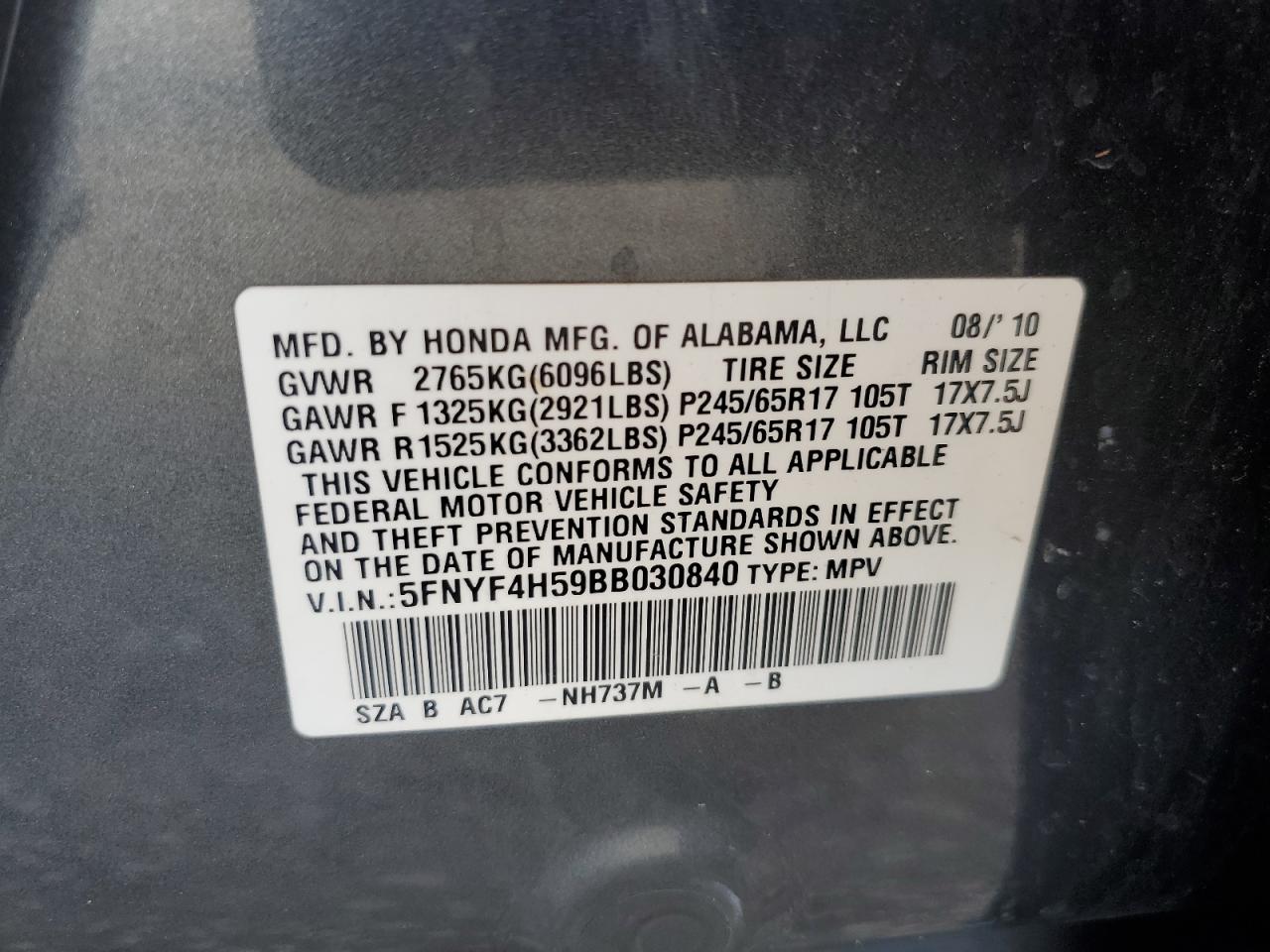 2011 Honda Pilot - Image 14
