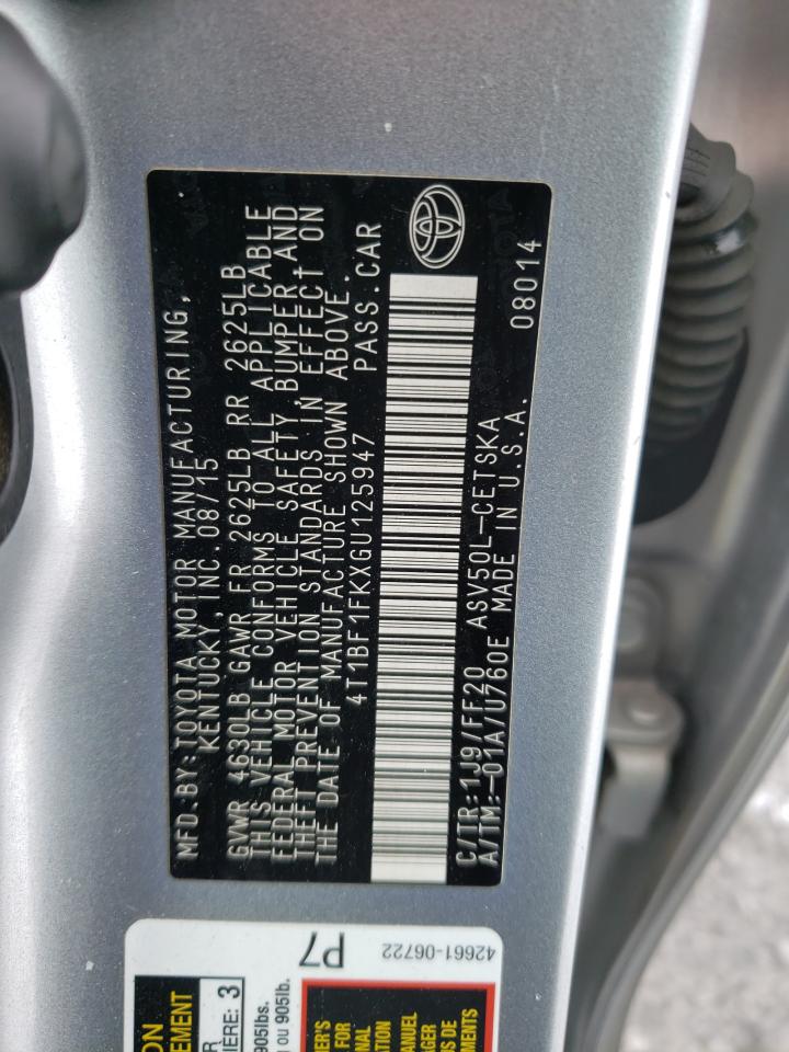 2016 Toyota Camry - Image 15