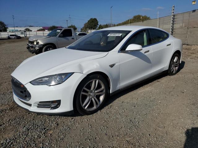 Хетчбеки TESLA MODEL S 2013 Білий