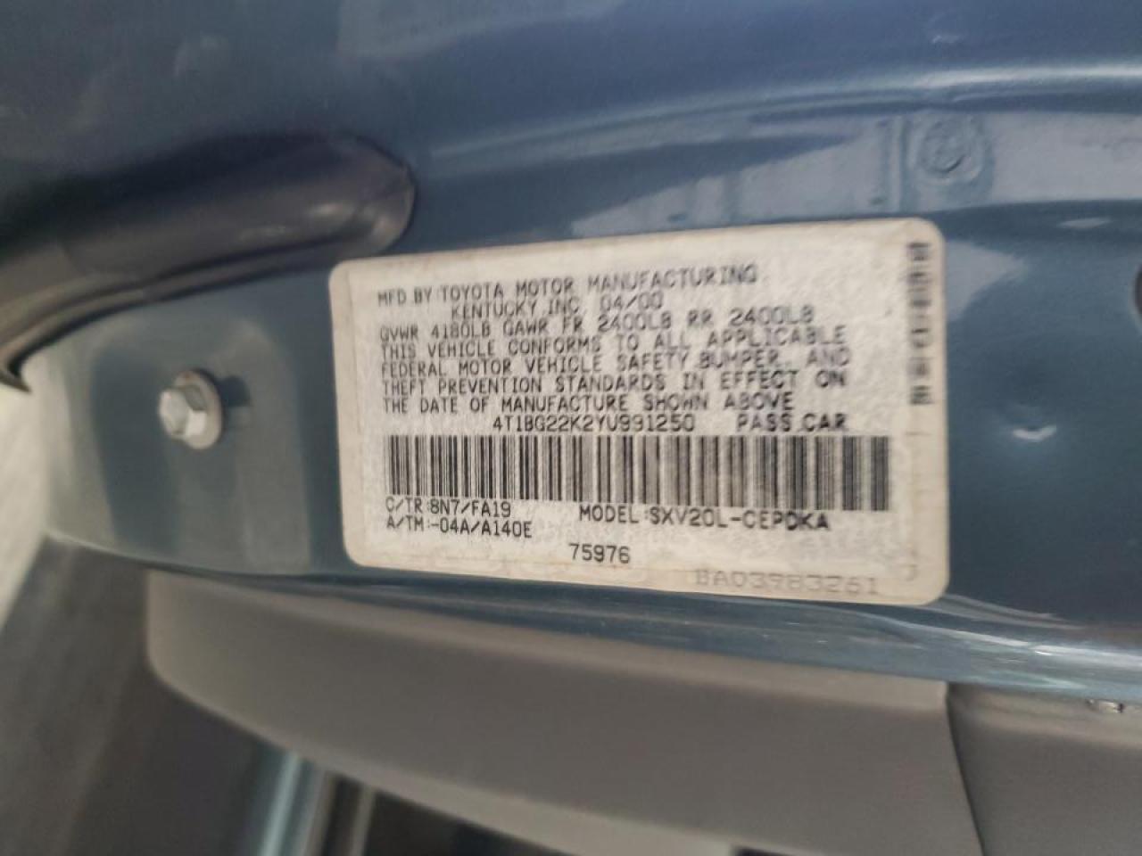 2000 Toyota Camry - Image 14