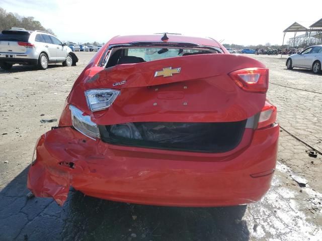  CHEVROLET CRUZE 2017 Czerwony