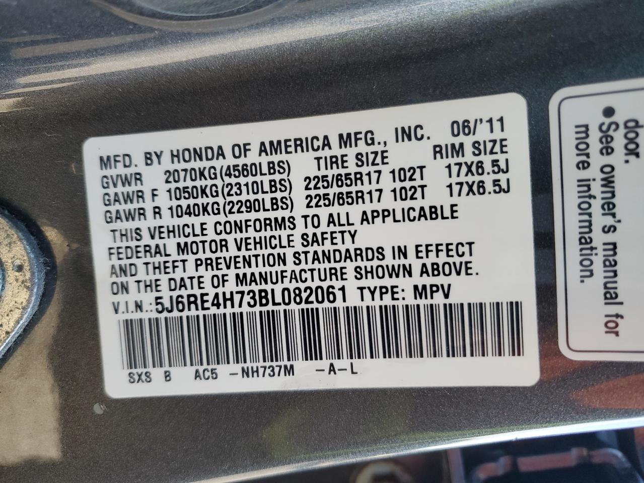 2011 Honda CR-V - Image 13