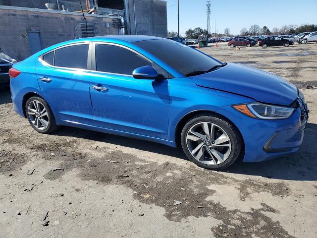 Sedans HYUNDAI ELANTRA 2017 Blue