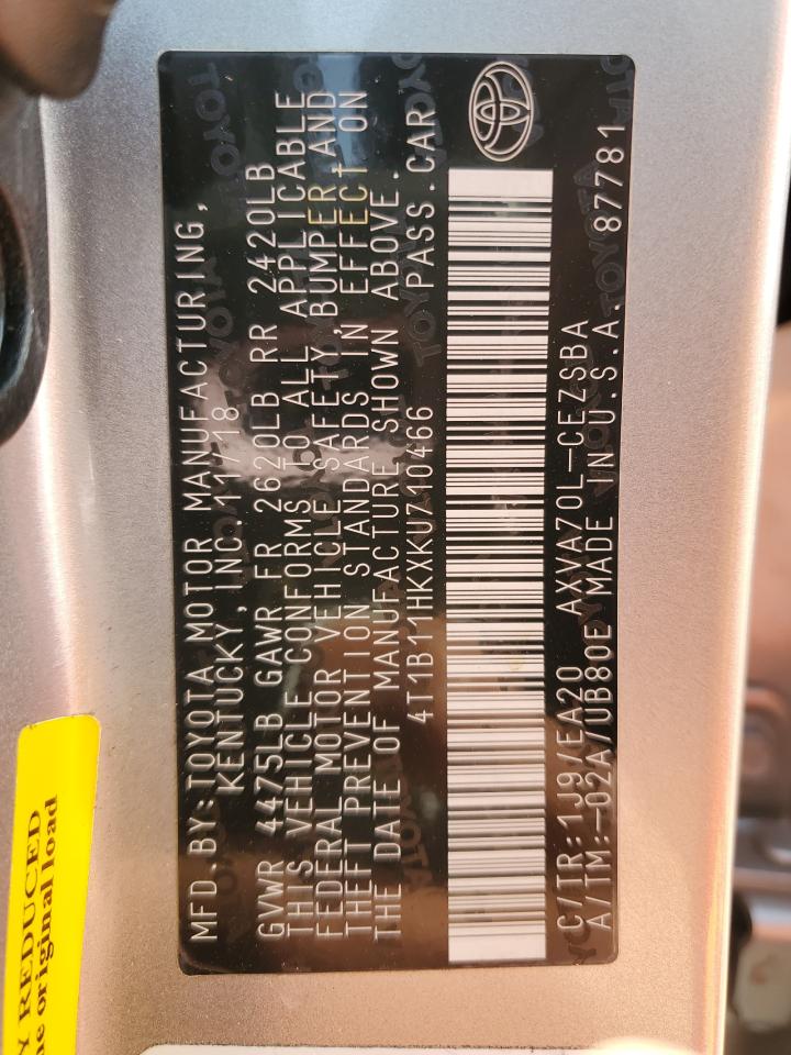 2019 Toyota Camry - Image 13