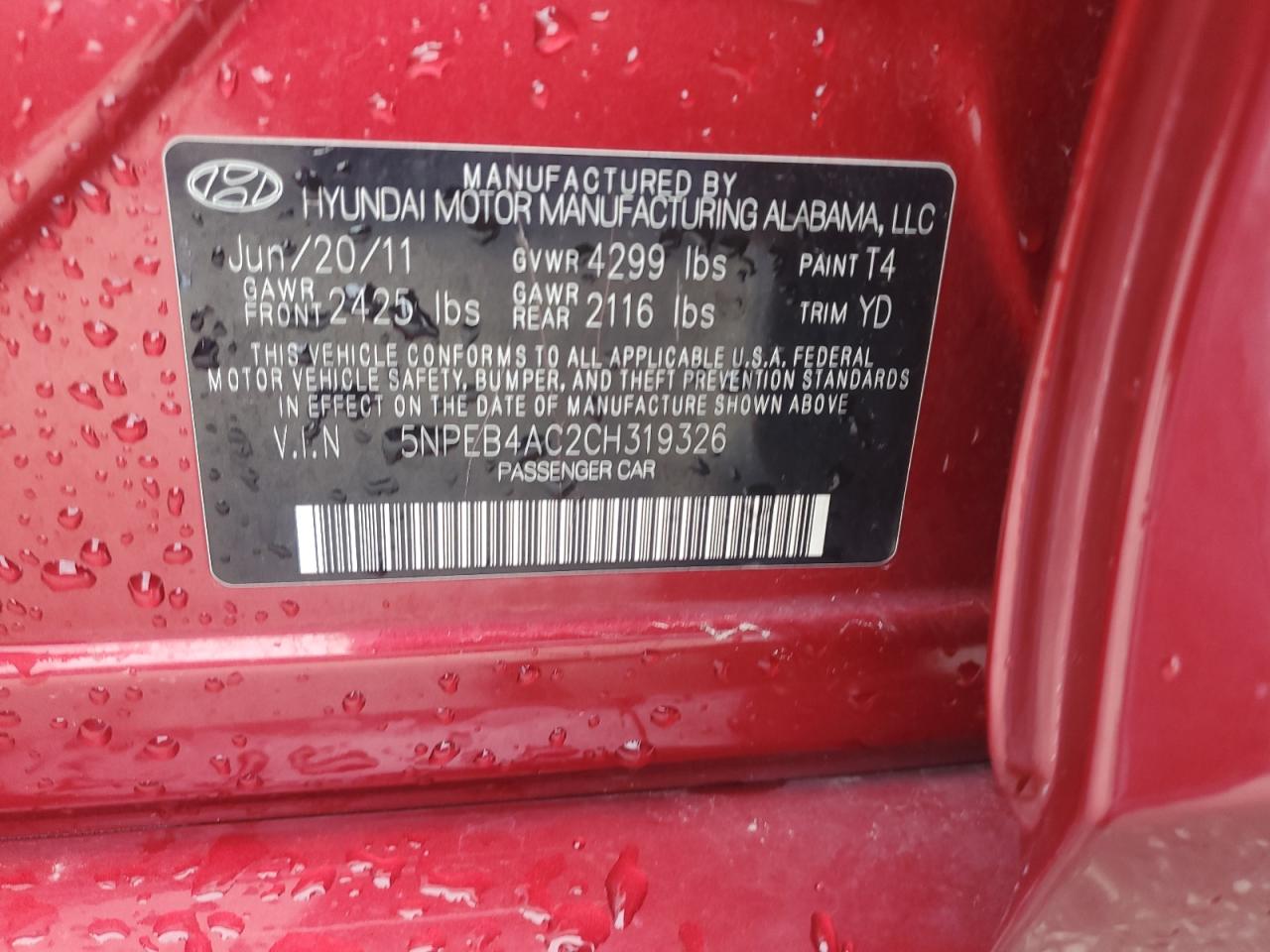 2012 Hyundai Sonata - Image 12