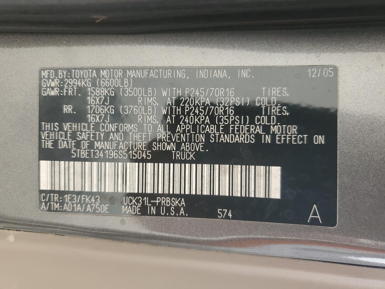 2006 Toyota Tundra - Image 12
