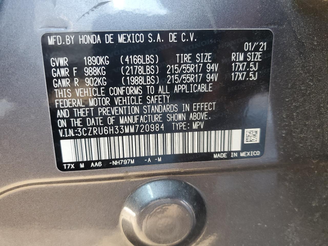 2021 Honda HR-V - Image 13
