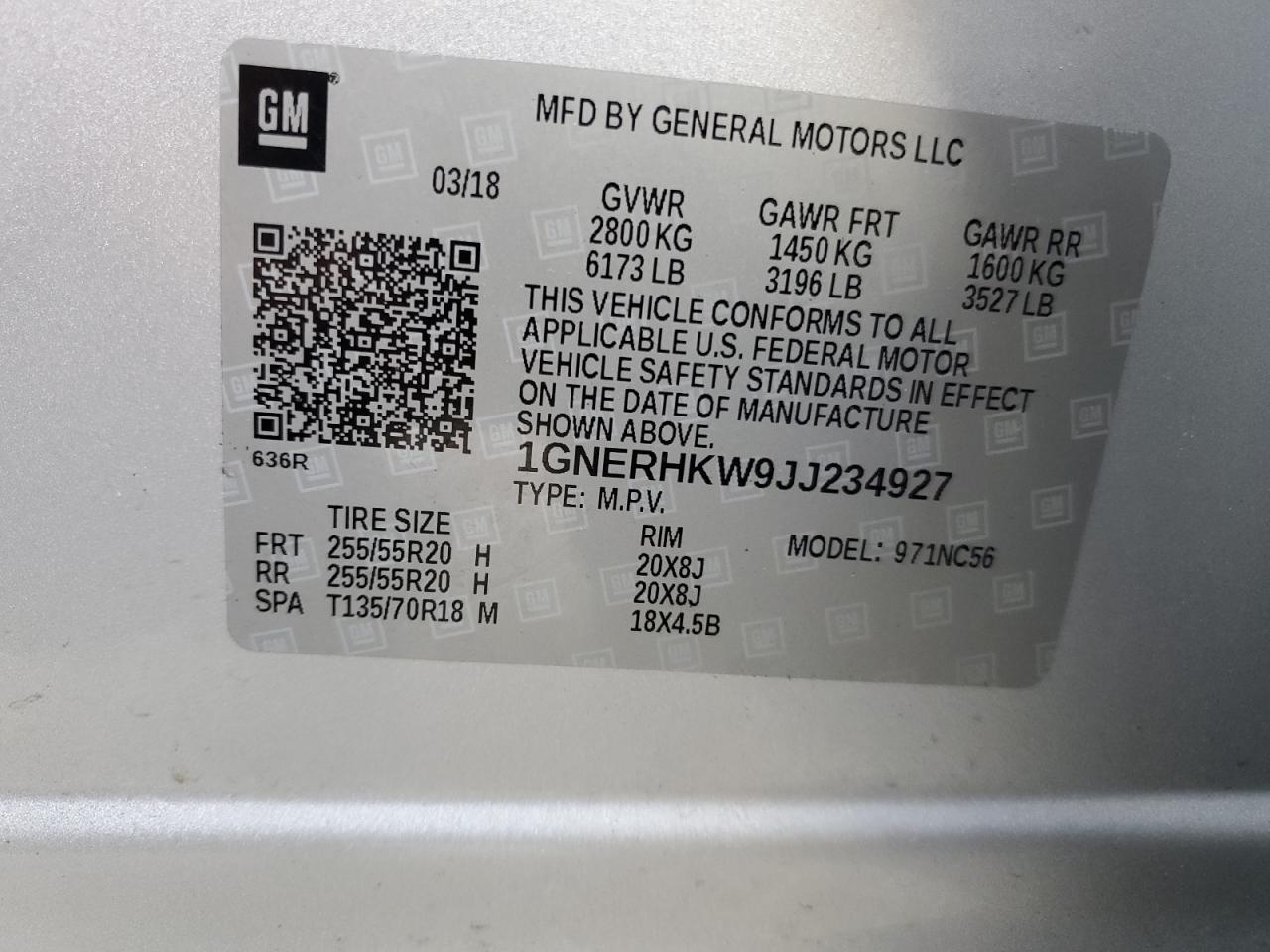 2018 Chevrolet Traverse - Image 15