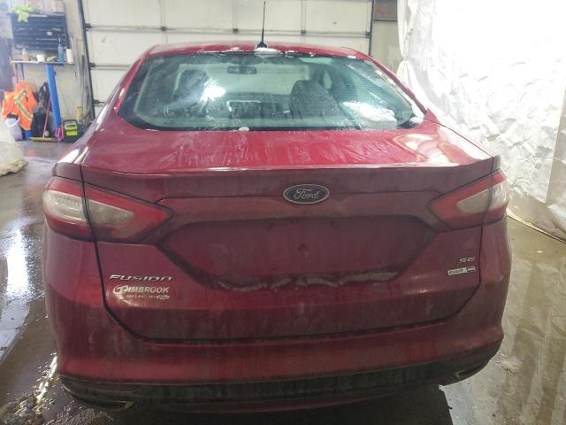  FORD FUSION 2016 Красный