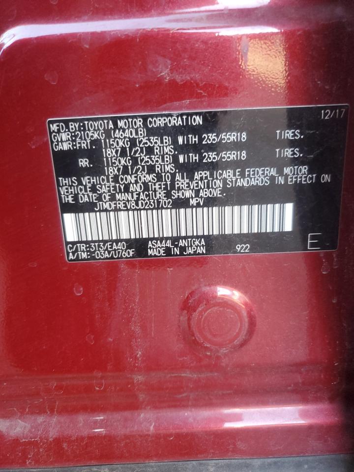 2018 Toyota RAV 4 - Image 13