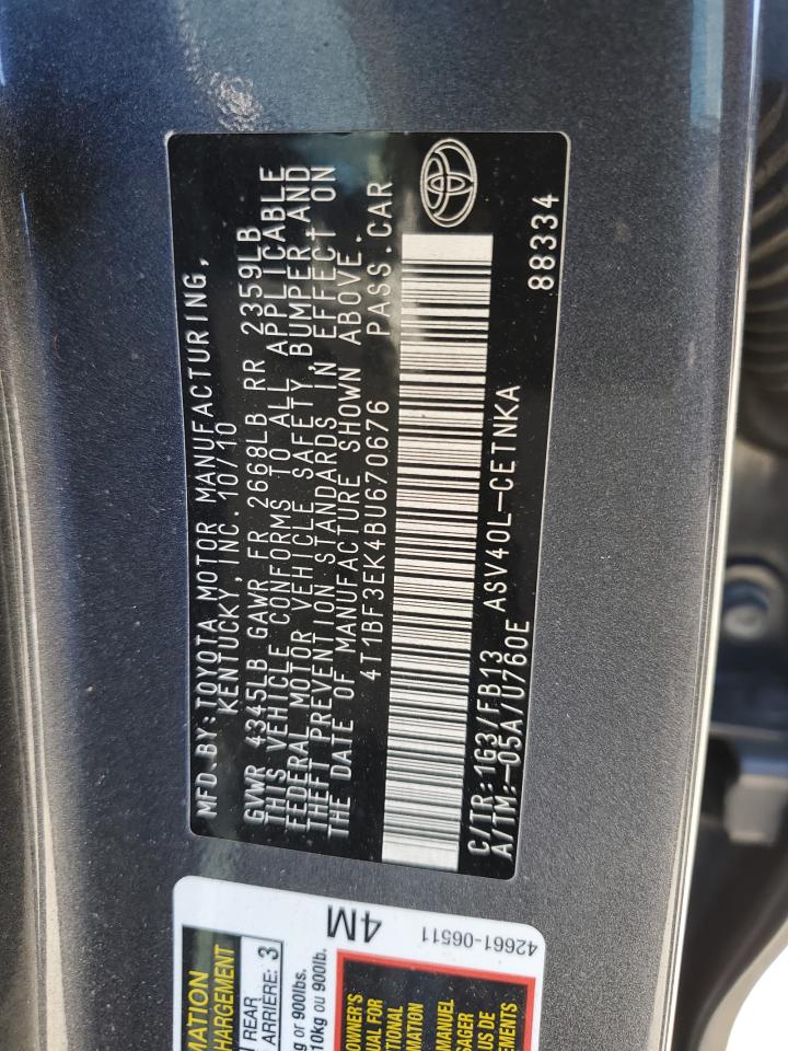 2011 Toyota Camry - Image 12