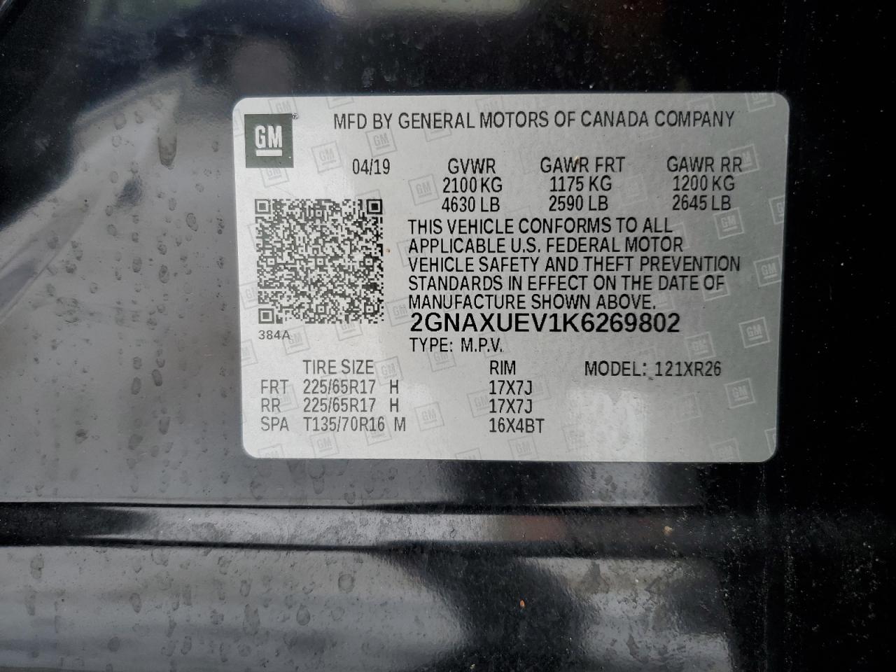 2019 Chevrolet Equinox - Image 15