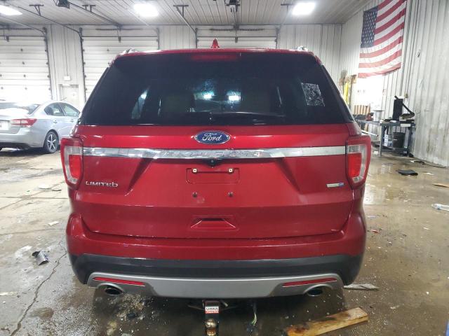  FORD EXPLORER 2016 Red