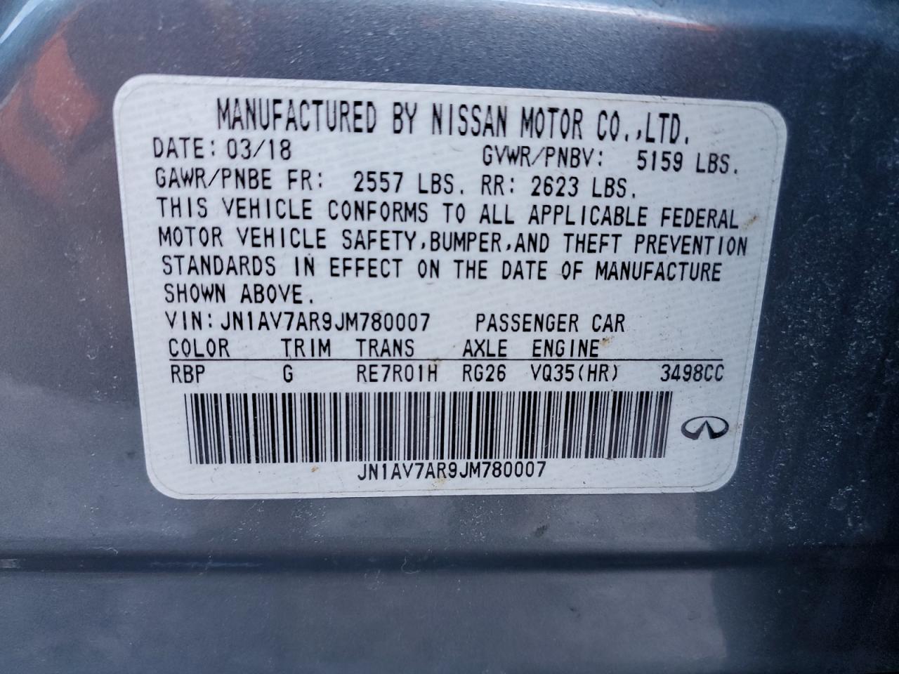 2018 Infiniti Q50 - Image 13