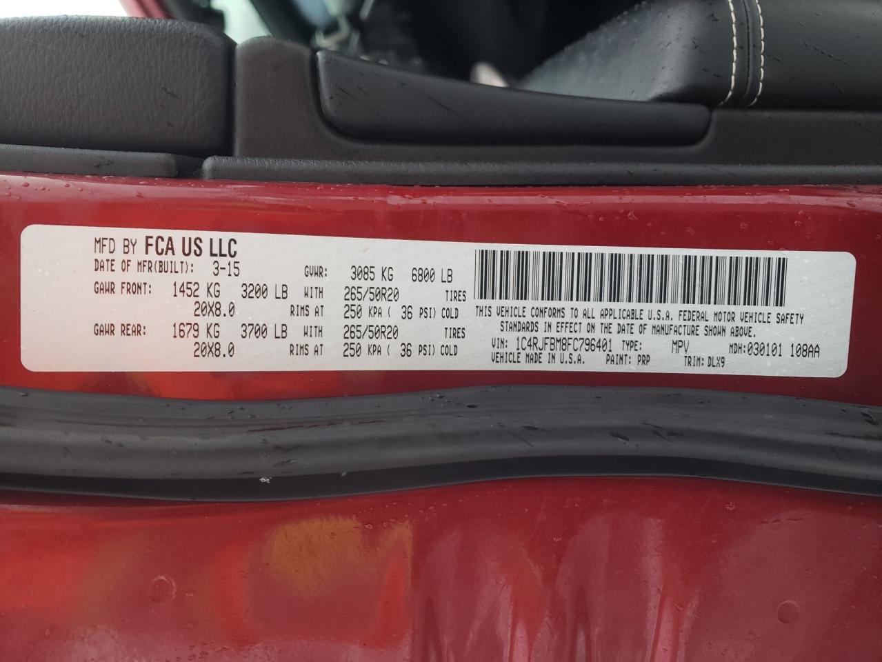 2015 Jeep Grand Cherokee - Image 13