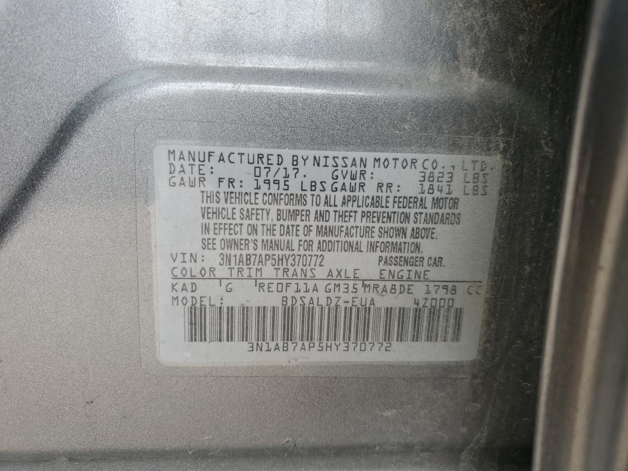 2017 Nissan Sentra - Image 12