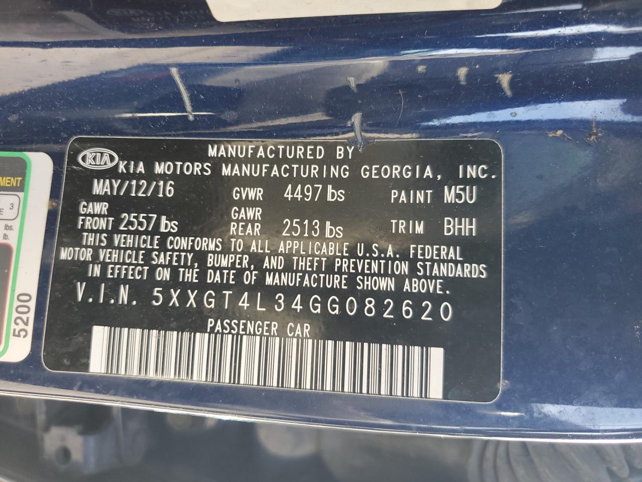 2016 Kia Optima - Image 12