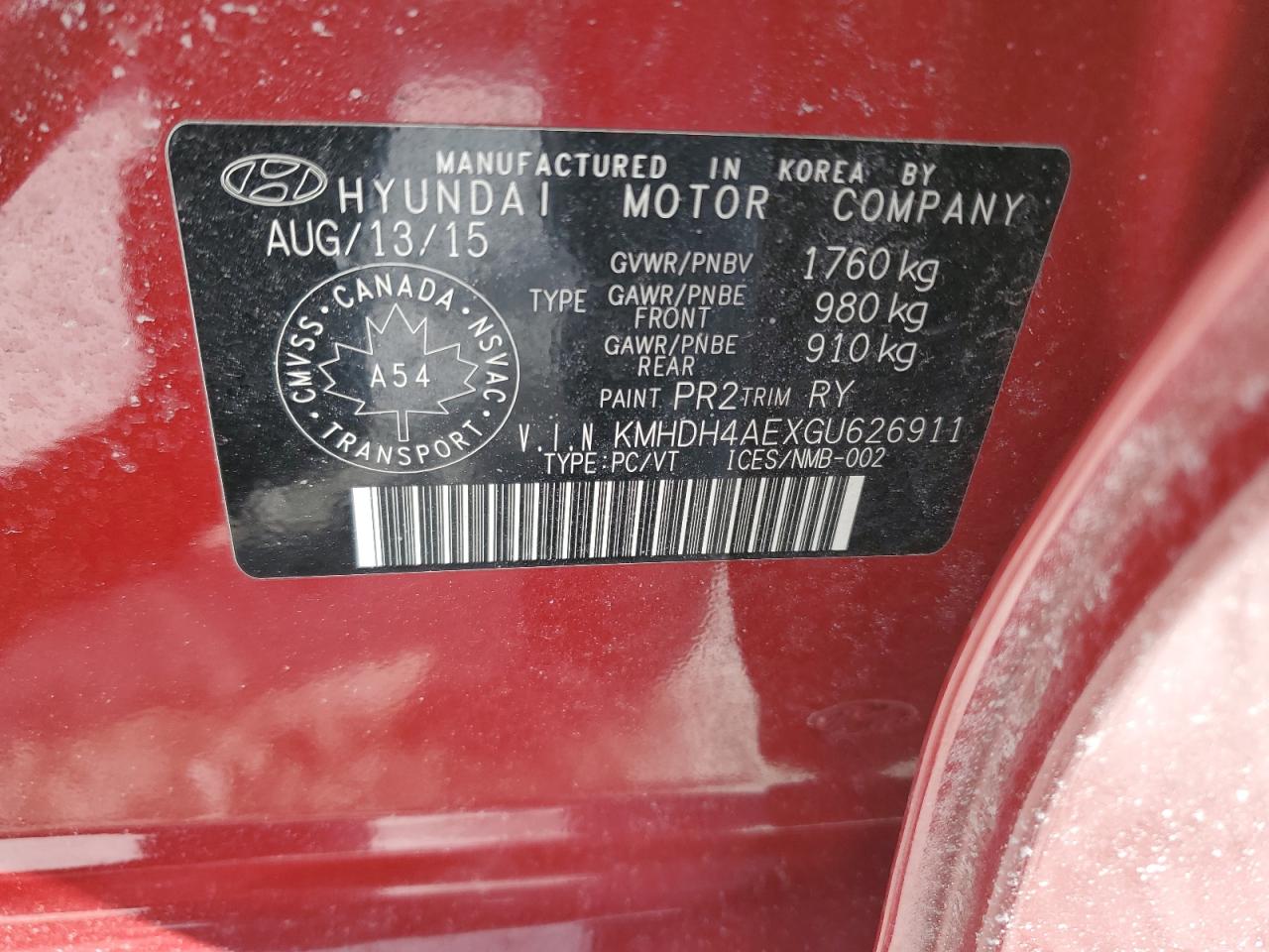 2016 Hyundai Elantra - Image 13