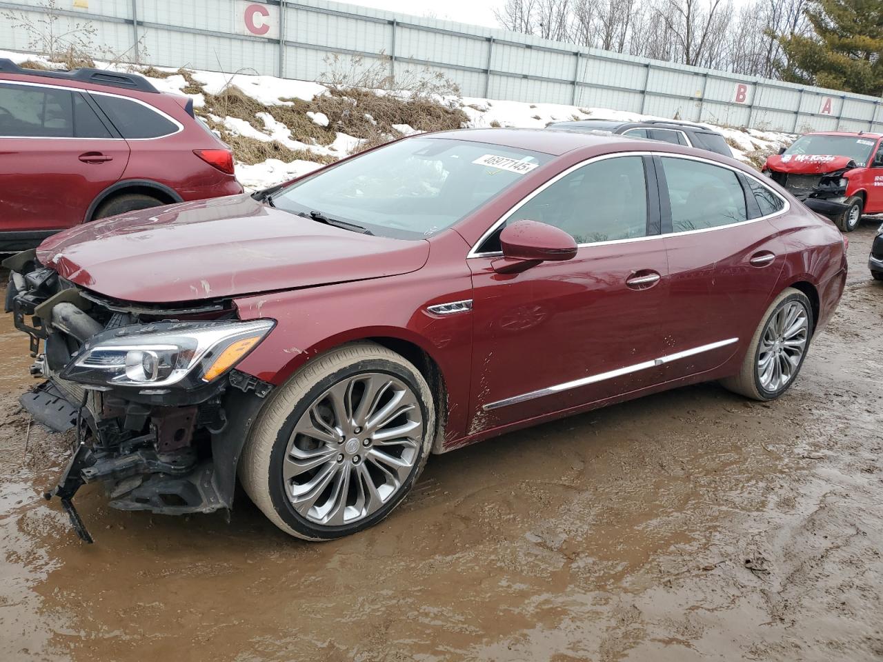 2017 Buick Lacrosse Premium de vânzare în Davison, MI - Front End