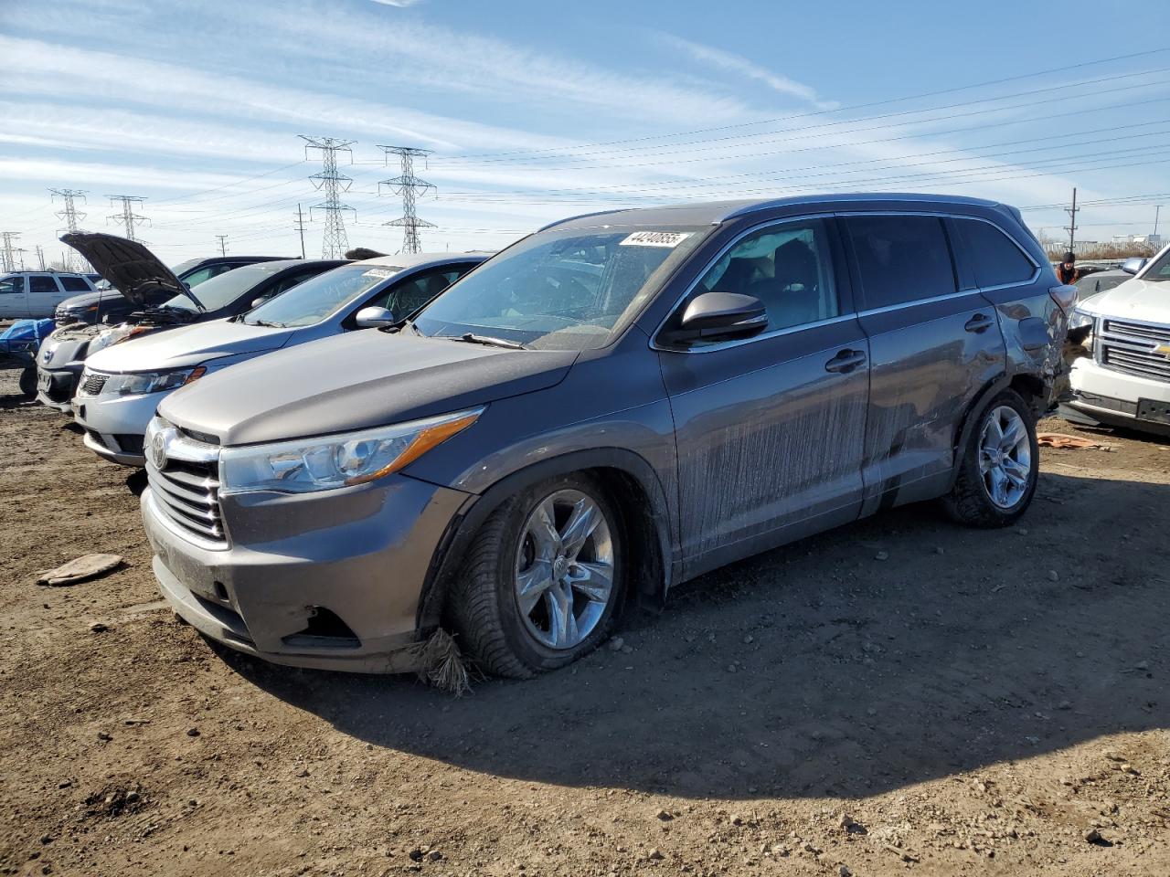 2014 Toyota Highlander Limited for Sale in Elgin, IL - Side