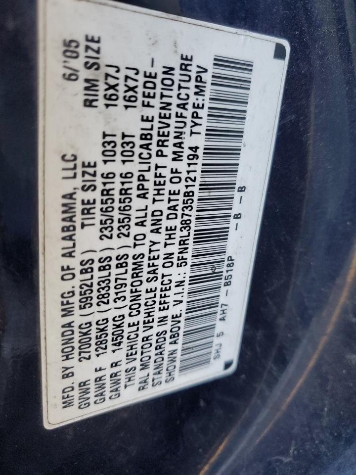 2005 Honda Odyssey - Image 13